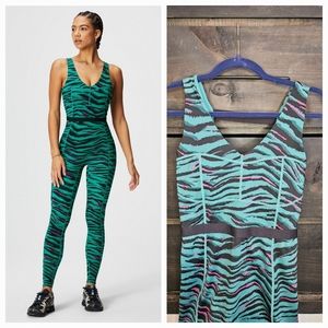 Fabletics Motion365 Zebra Print Jumpsuit